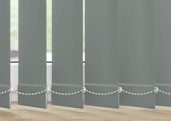 Orion (Blackout), Warm Grey - Vertical Blind Slats - Image 3